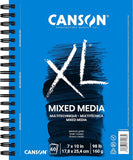 Canson XL Mixed Media Pads, Coiled