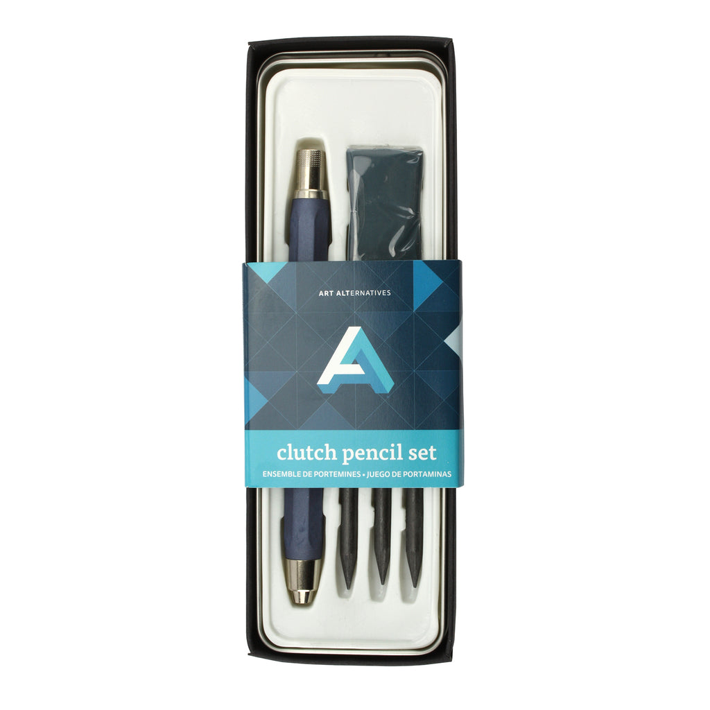 Art Tin Clutch Pencil  Set