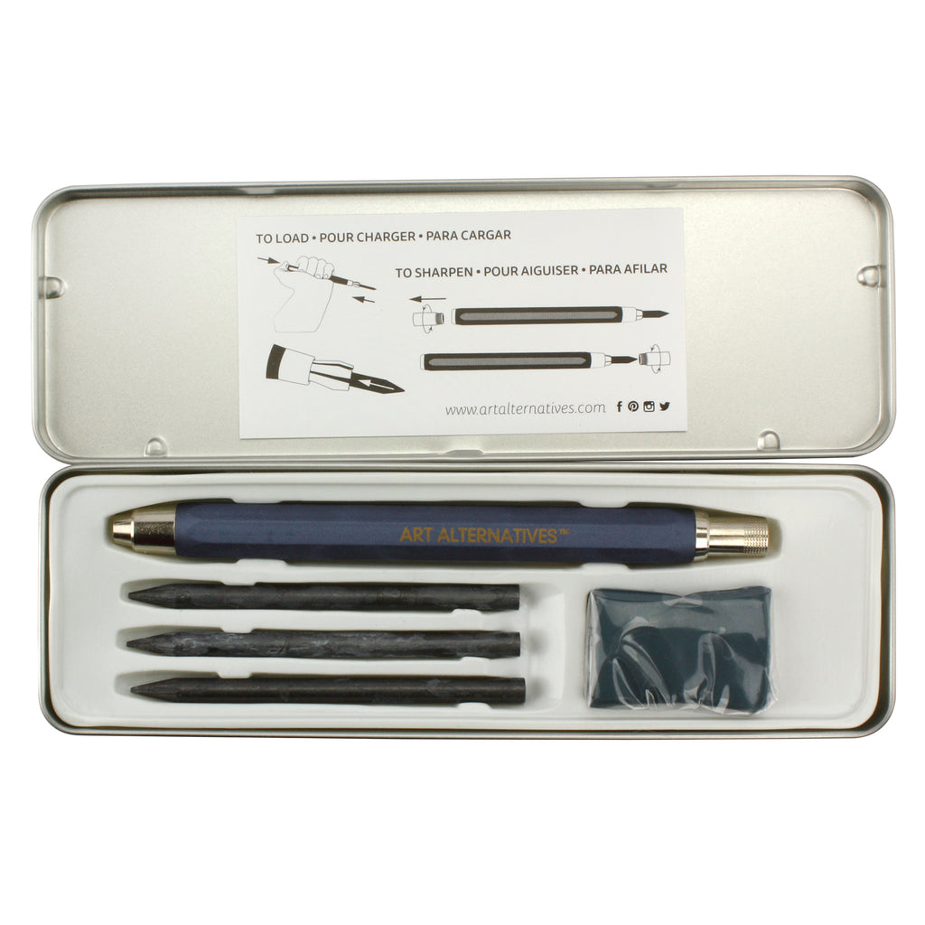 Art Tin Clutch Pencil  Set