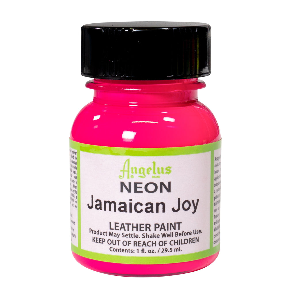 Angelus® Acrylic Leather Paint NEON series 1 oz