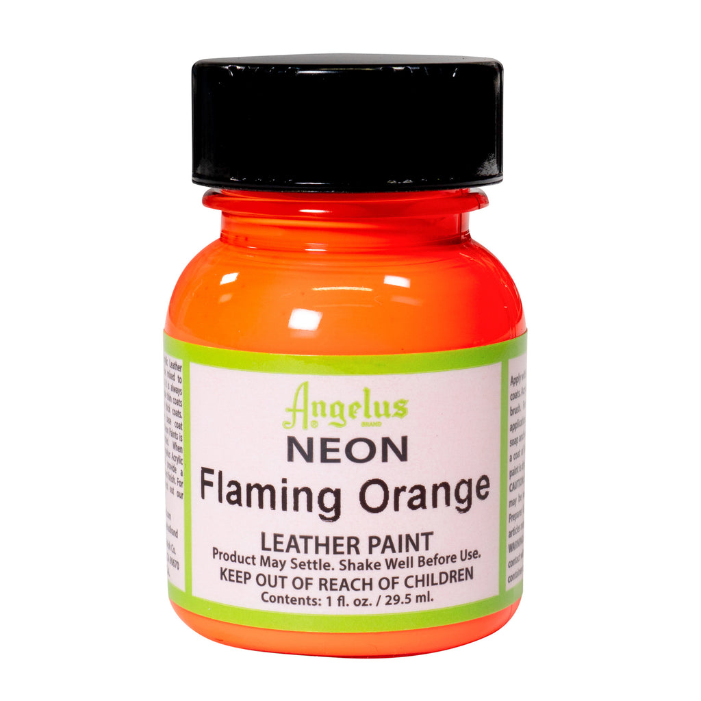 Angelus® Acrylic Leather Paint NEON series 1 oz