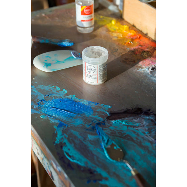 Gamblin Cold Wax Oil Painting Medium 4oz jar : : Home & Kitchen