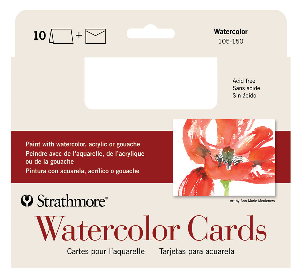 Strathmore Watercolour & Acrylic Greeting Cards,
