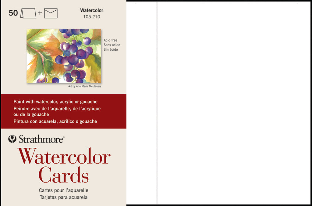 Strathmore Watercolour & Acrylic Greeting Cards,