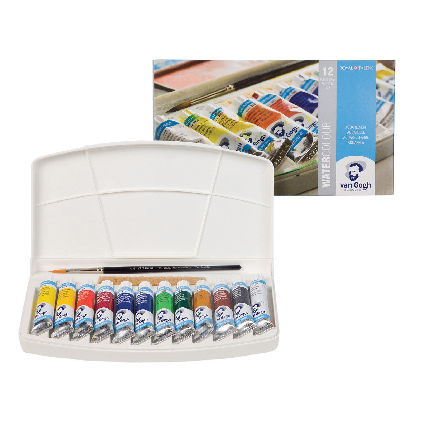 Van Gogh Watercolor Set - 12-Color Set - 10ml Tubes