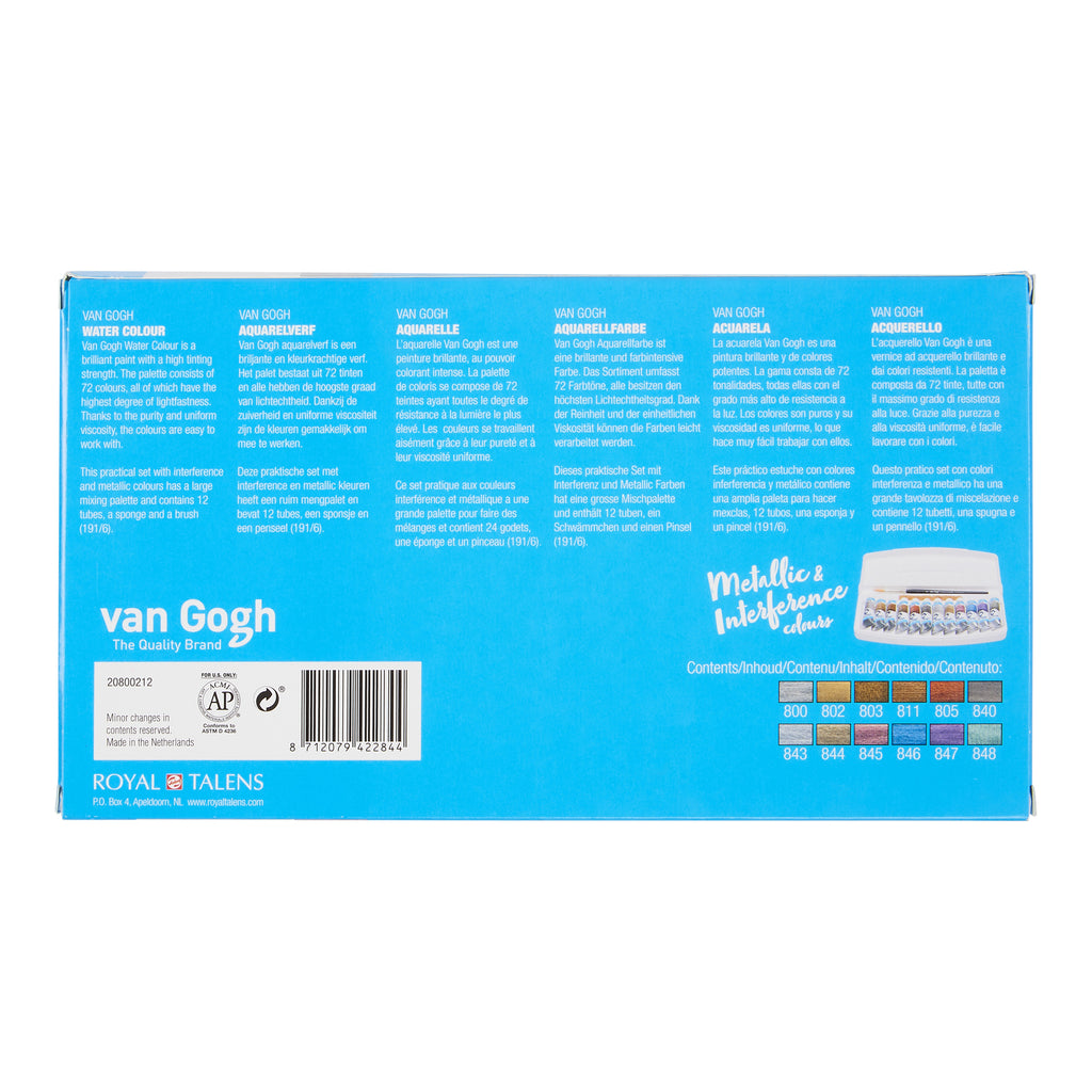 Van Gogh Watercolor  Set