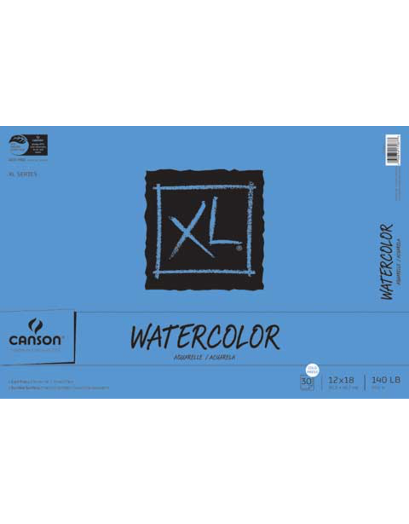 Canson XL Watercolour Pad, 30 Sheets