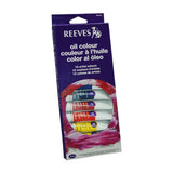 Reeves Oil Paint Set, 12 Tubes x 22mL