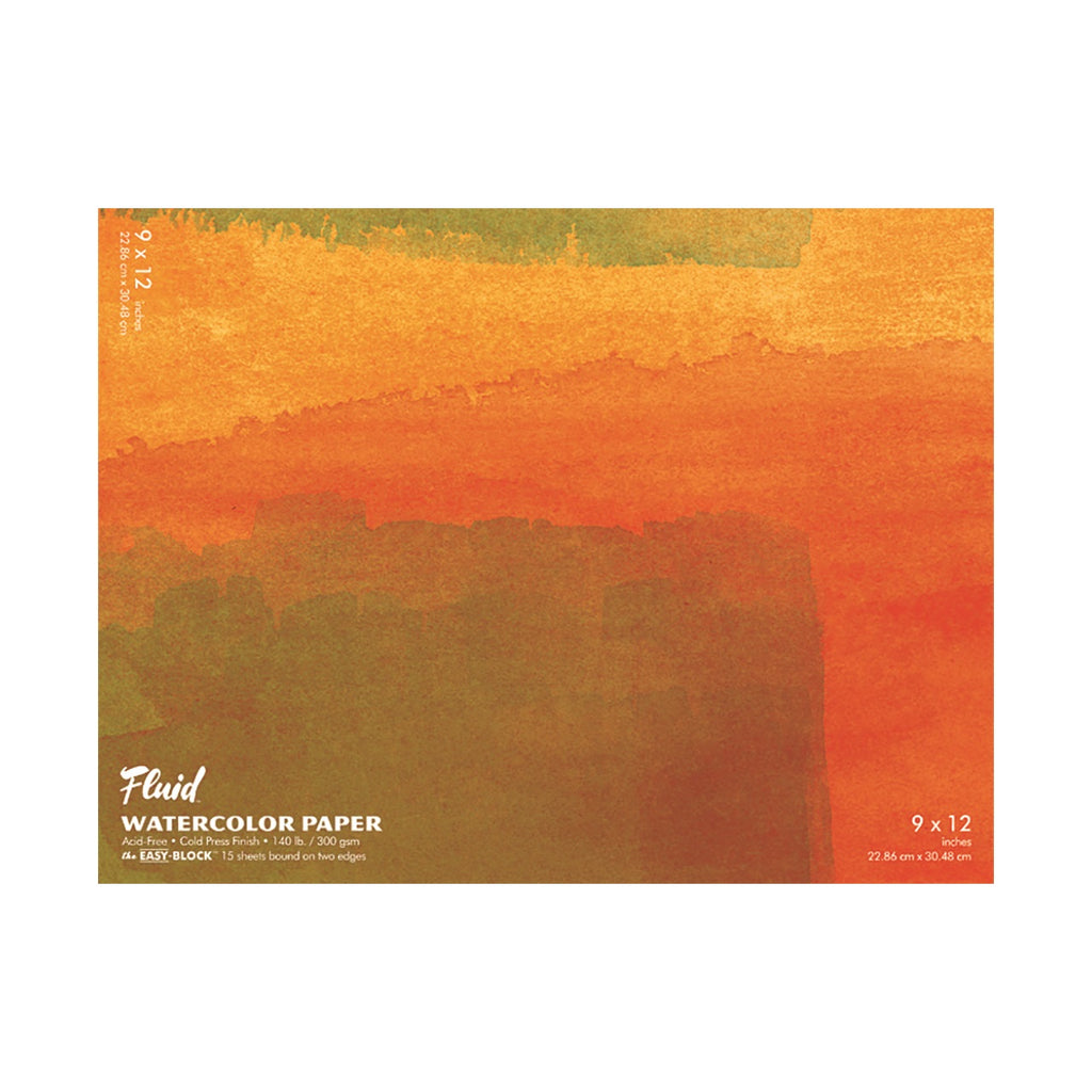 Fluid Watercolor Paper Easy-Blocks