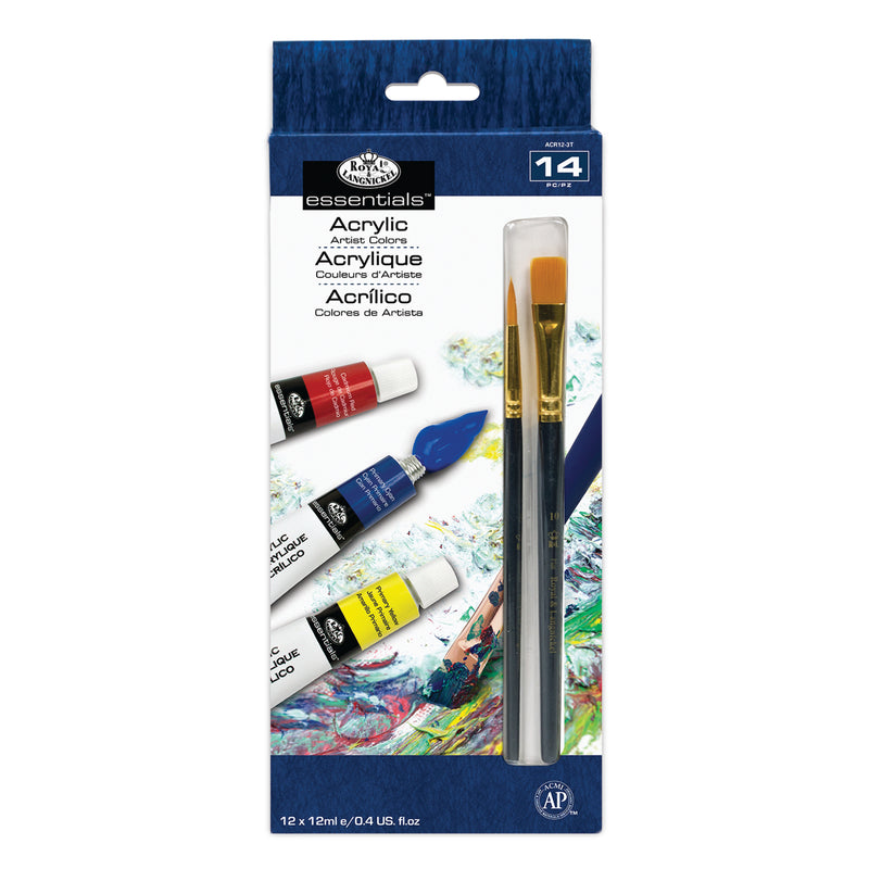 Acrylic Artist Paint & Brush Sets
