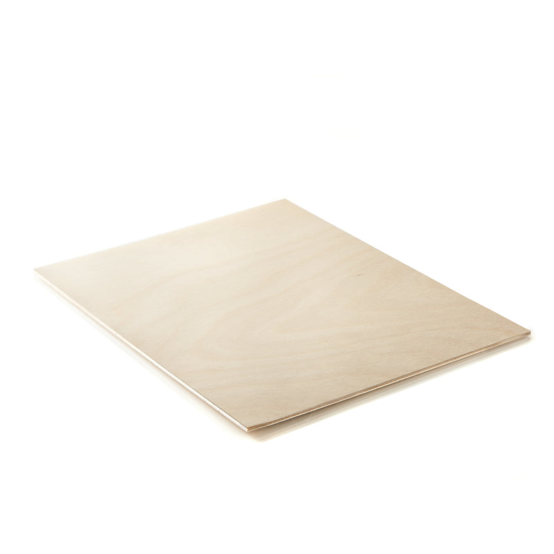 Artist's Birch Unprimed Boards - 3 mm
