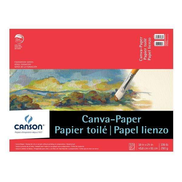 Canson Canva-Paper Pads, 10 Sheets
