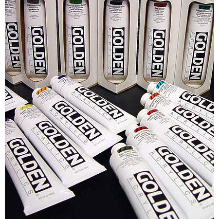 Golden Heavy Body Acrylics, 5 oz Tubes