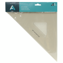 Set Square / Acrylic Triangles  45/90 and 30/60
