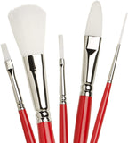 Winsor & Newton University Series Brushes,Oval Wash Short Handle 1