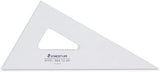Set Square / Acrylic Triangles  45/90 and 30/60