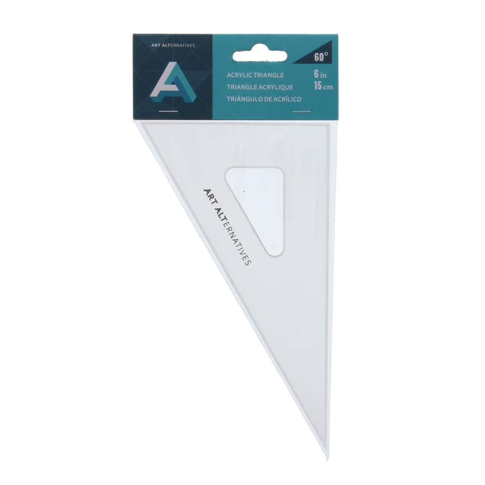 Set Square / Acrylic Triangles  45/90 and 30/60
