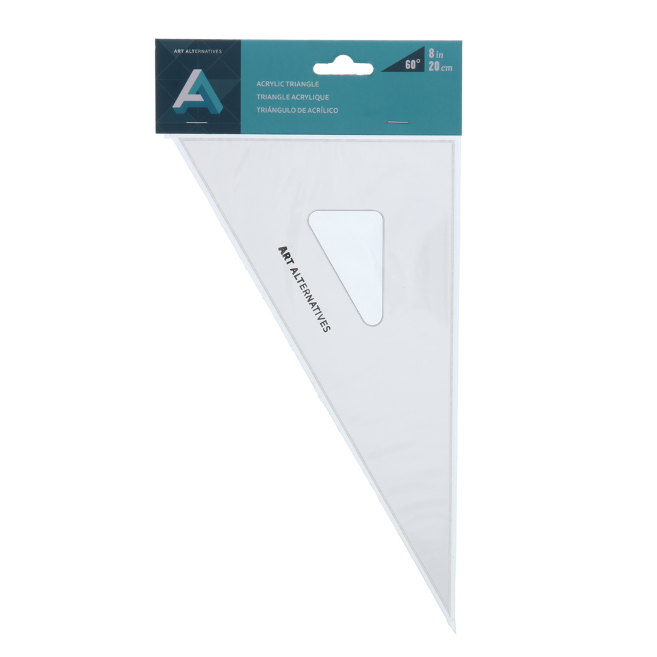 Set Square / Acrylic Triangles  45/90 and 30/60