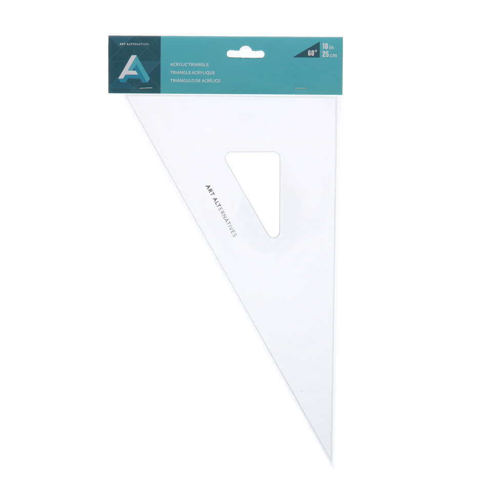 Set Square / Acrylic Triangles  45/90 and 30/60