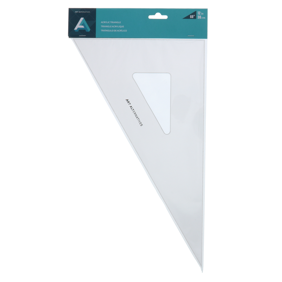 Set Square / Acrylic Triangles  45/90 and 30/60