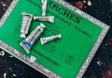 Arches Aquarelle Watercolour Block - Cold Pressed, 100% Cotton - 20 Sheets, Assorted Sizes