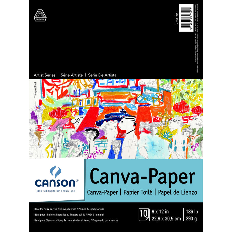 Canson Canva-Paper Pads, 10 Sheets
