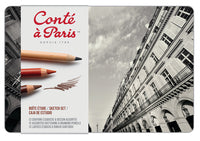 Conté à Paris Pierre Noire H Sketching Pencil : : Stationery &  Office Supplies