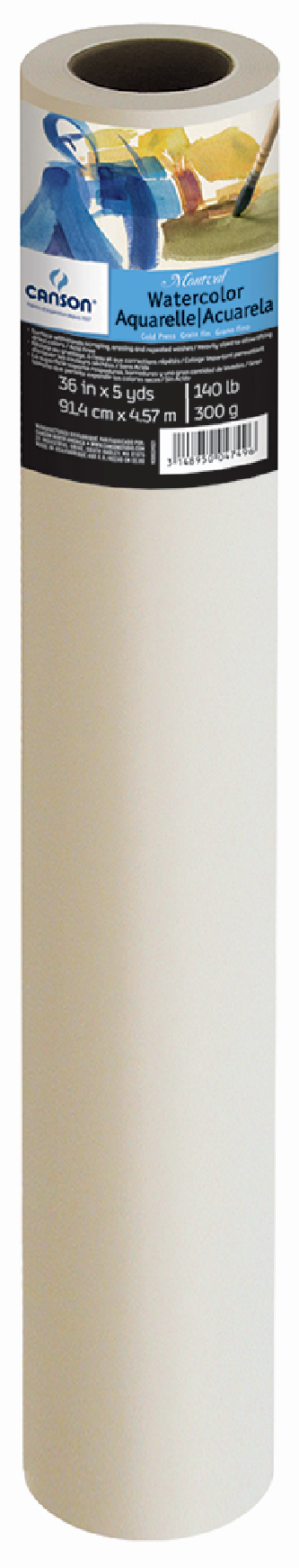 Canson Montval Watercolour Roll, 5 yds.