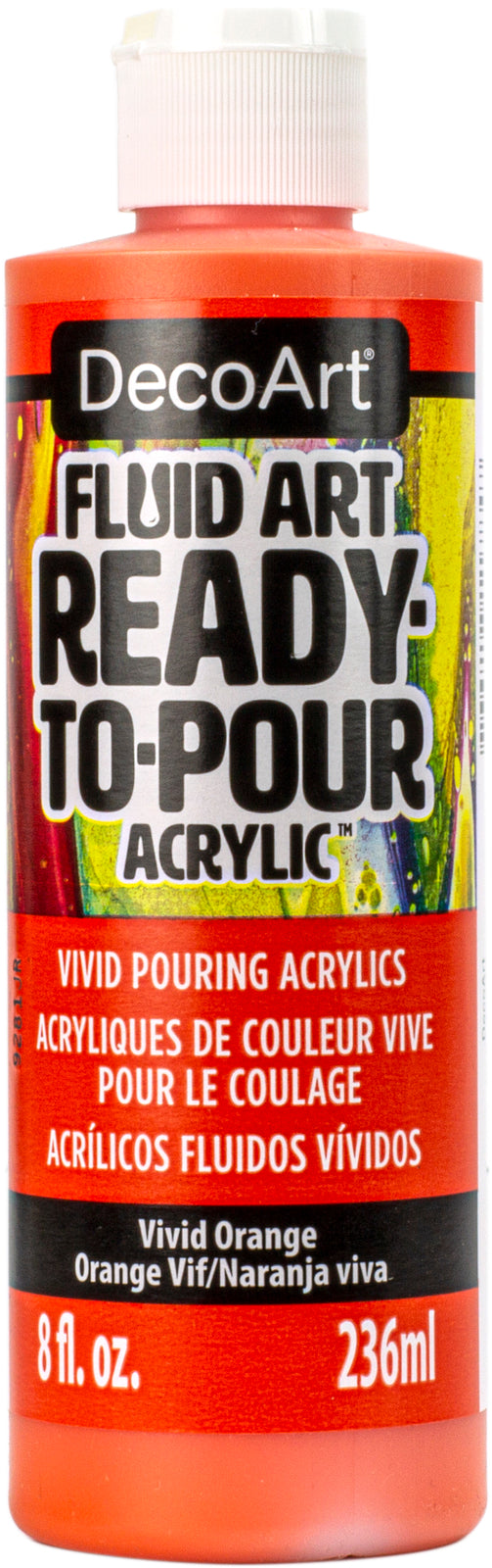 DecoArt® Fluid Art Ready-To-Pouring  Acrylic Paints, 236 ml / SALE
