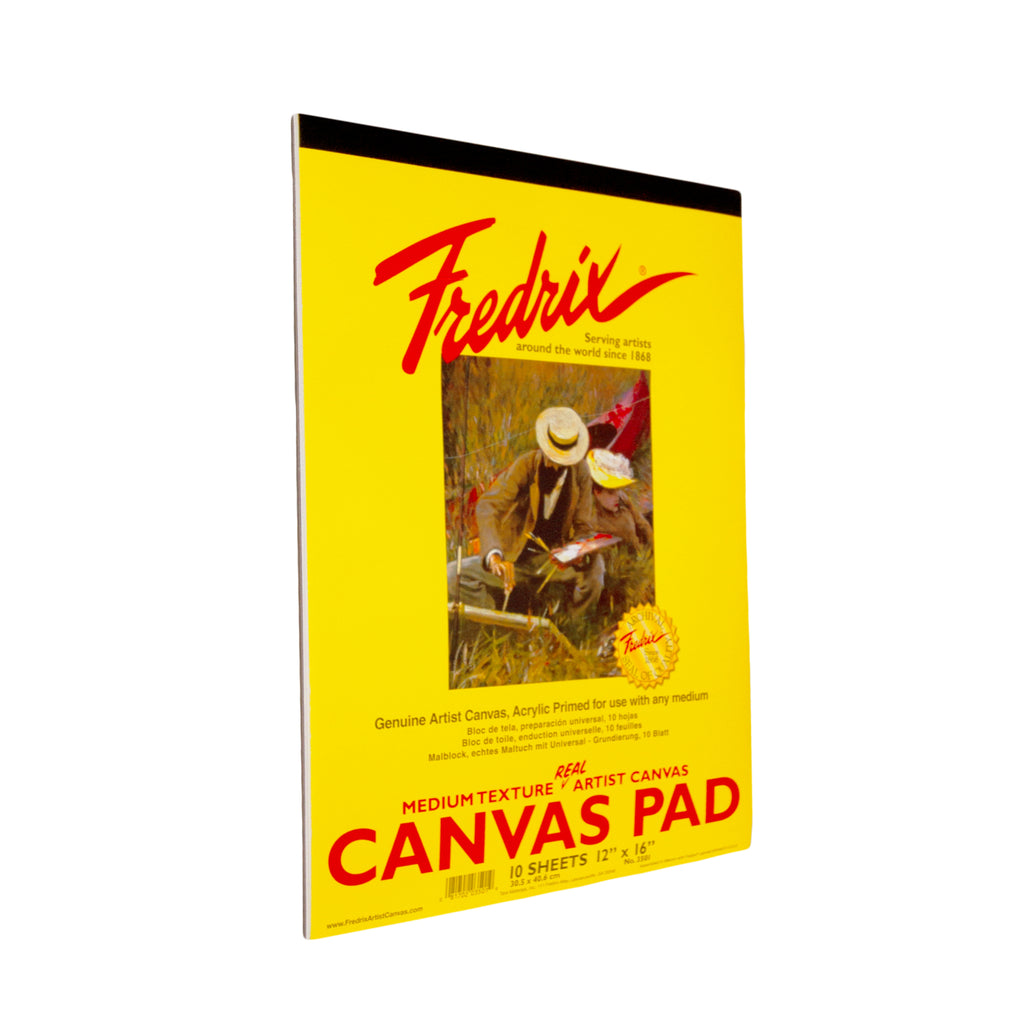 Fredrix Canvas Pad, 10 Sheets