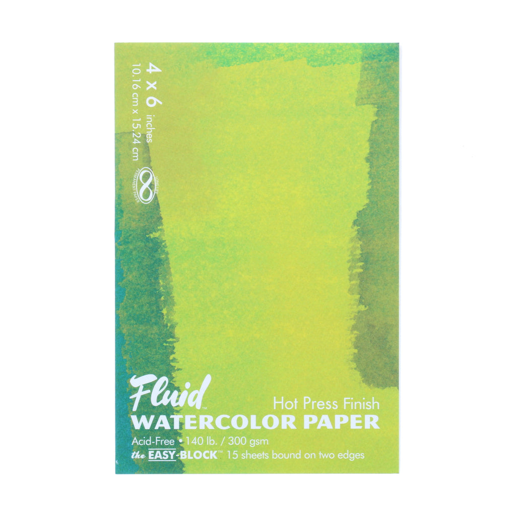Fluid Watercolor Paper Easy-Blocks