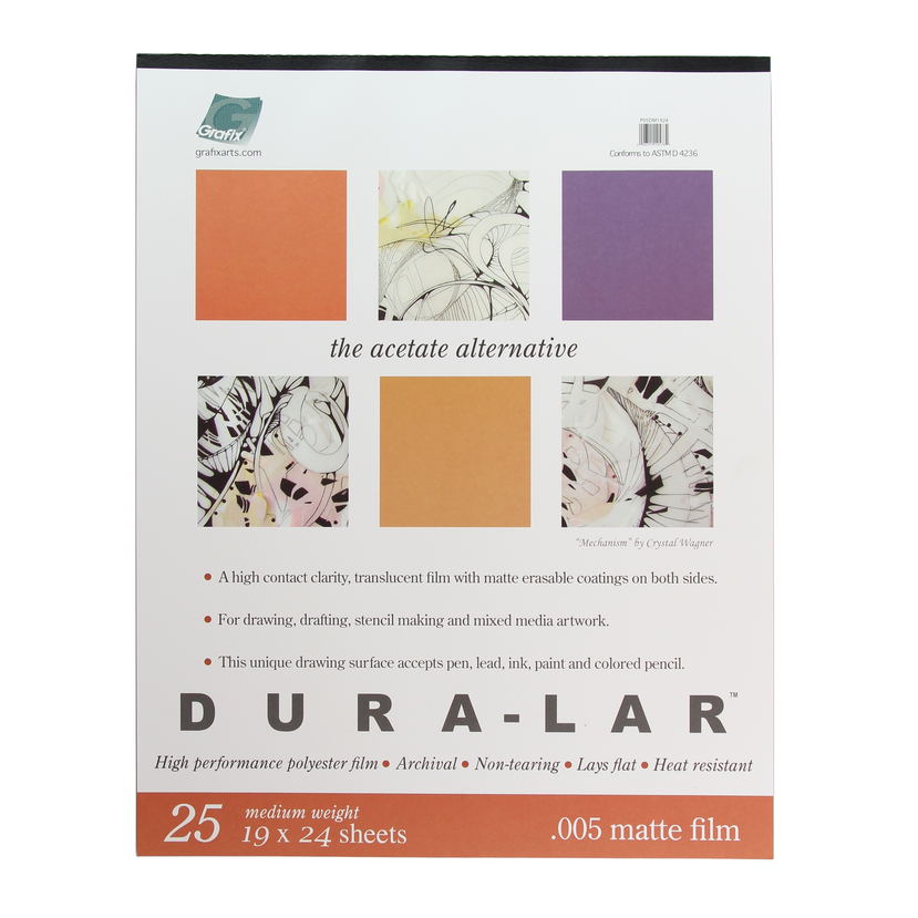 Matte Dura-Lar / two-side matte film