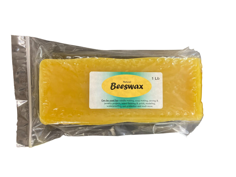 Natural Beeswax, 1 lb