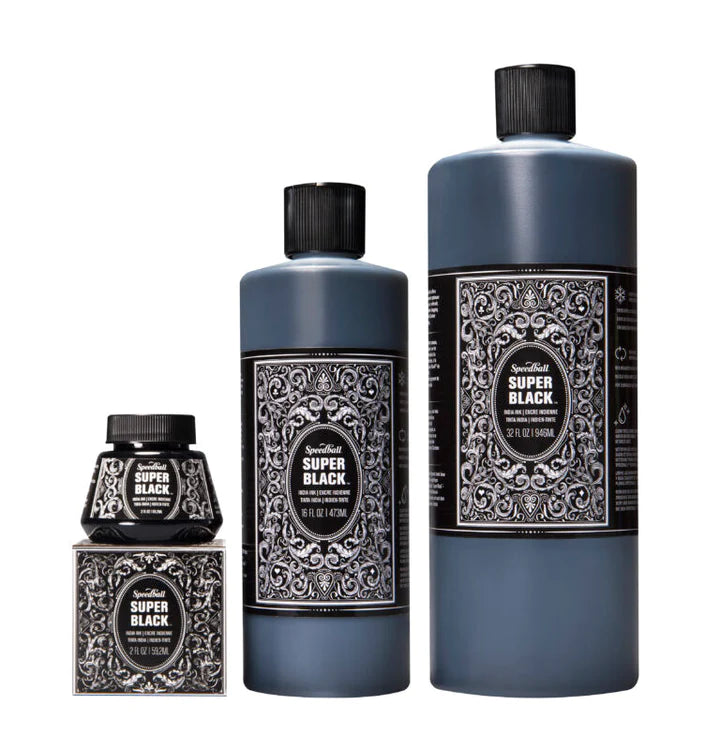 Speedball Super Black India Ink