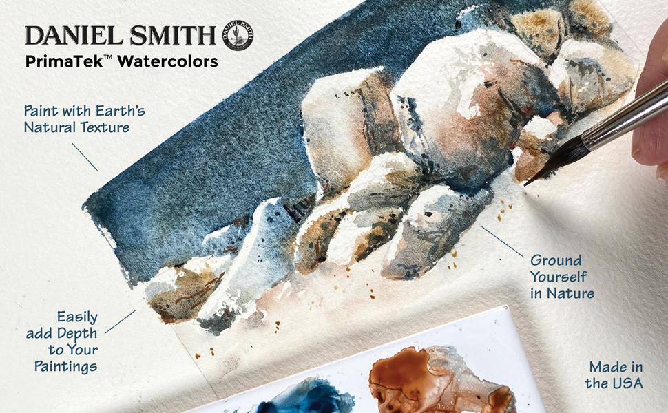 Daniel Smith PrimaTek Watercolour 5 ml Tube Set, 6 colours