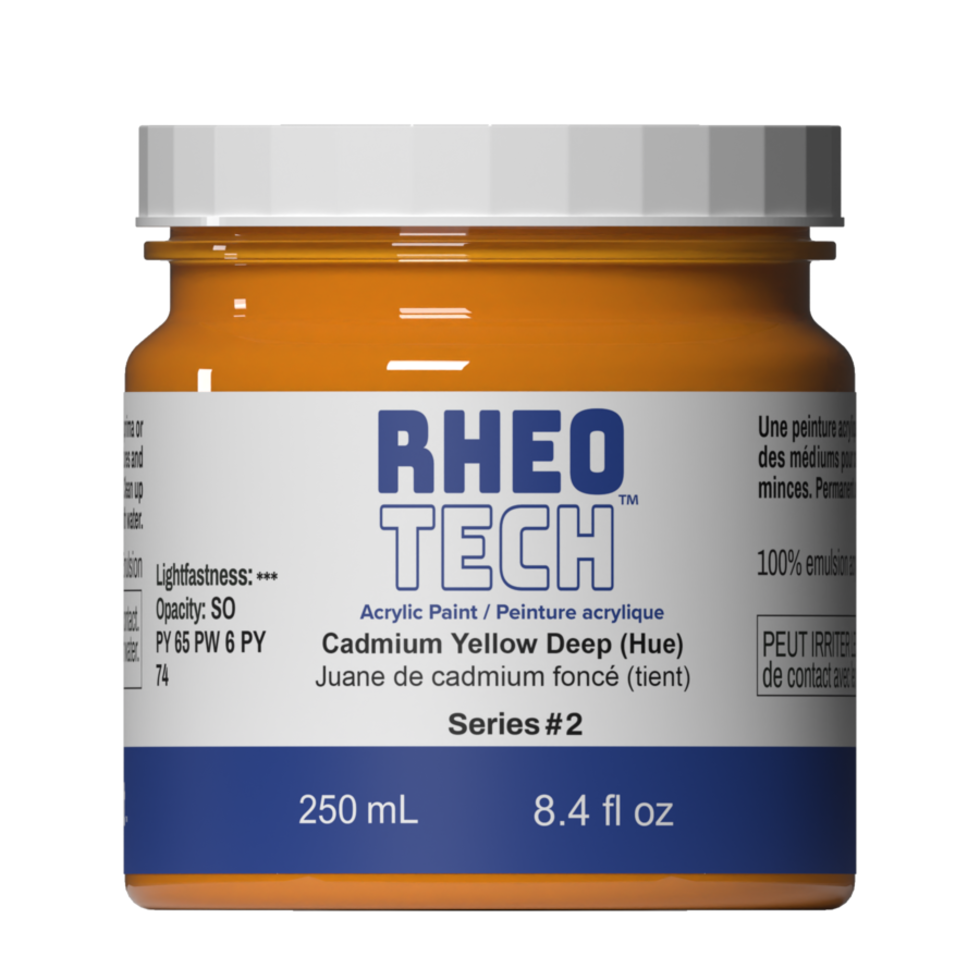 Tri-Art Rheotech Acrylic Paint Jars.