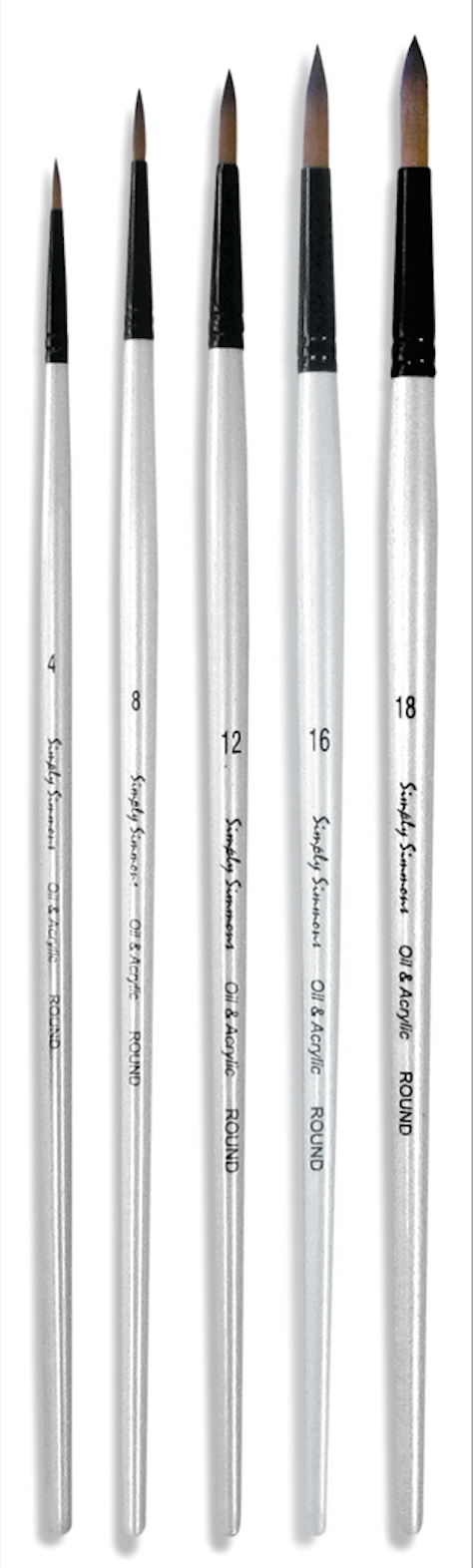 Simply Simmons Long Handle Brush, Soft Synthetic
