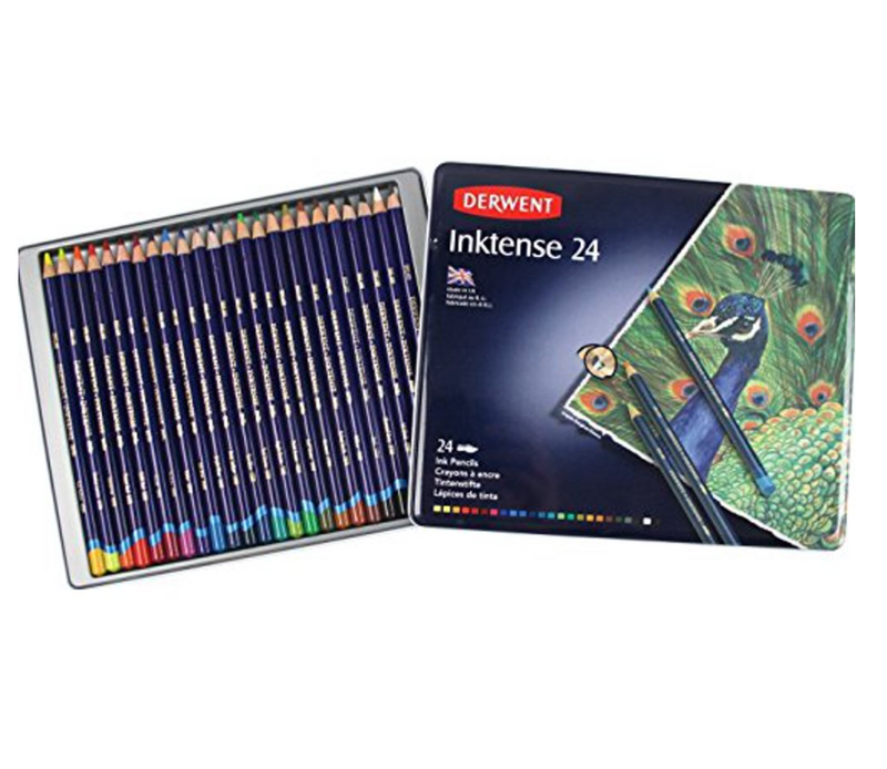 Derwent Inktense Water-soluble Pencil Tin Sets / Sale !!