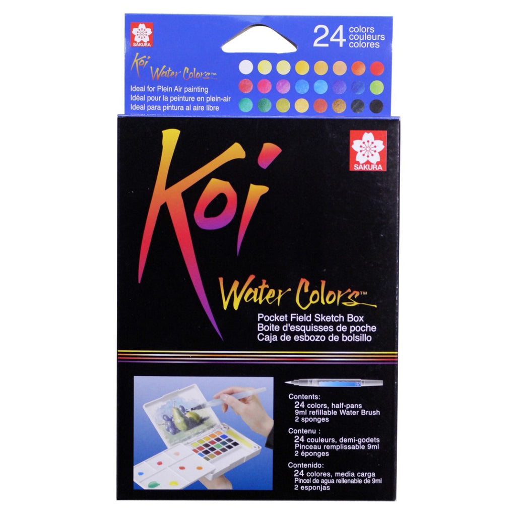 Sakura Koi Pocket Field Watercolour Sets