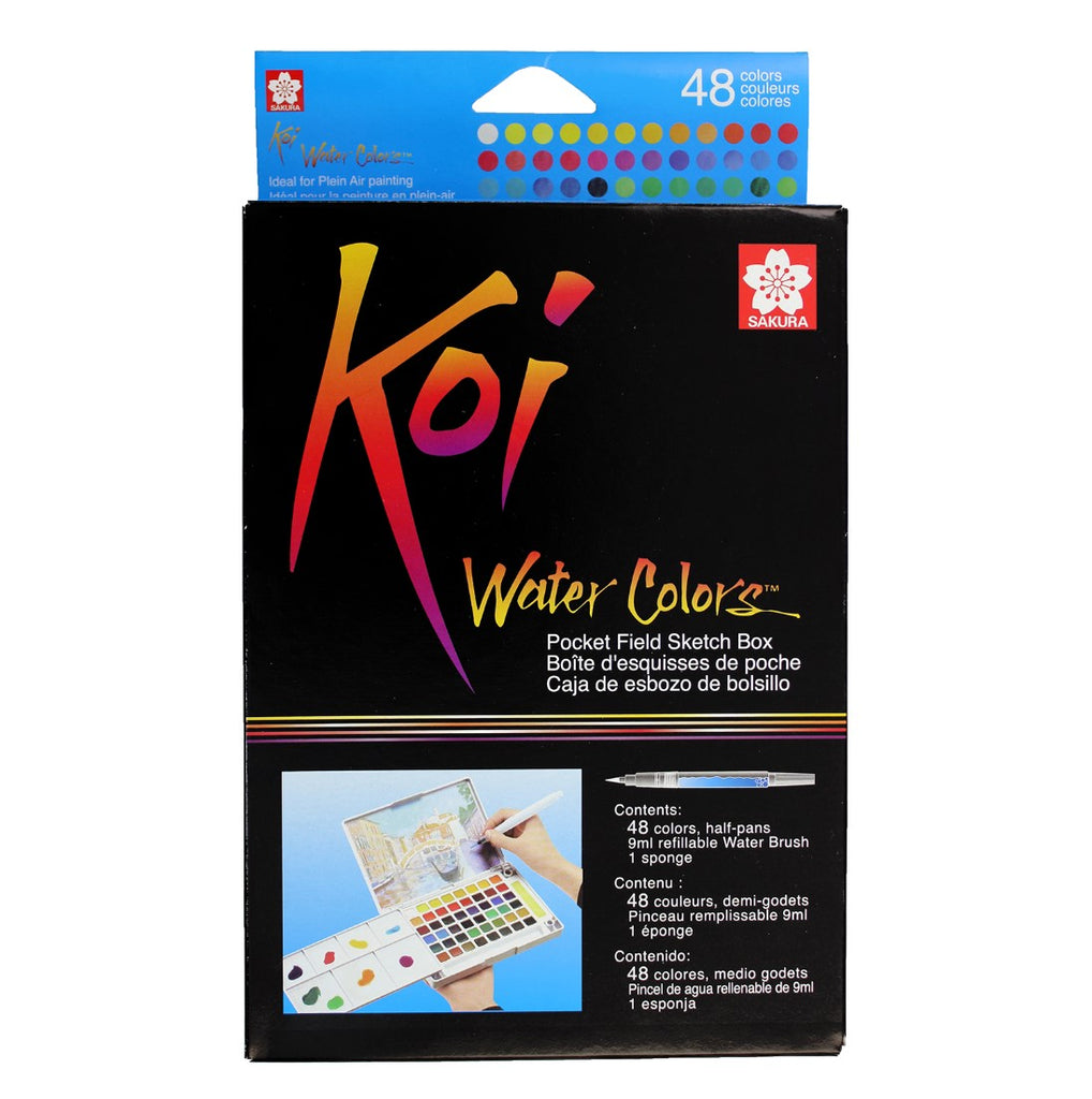 Sakura Koi Pocket Field Watercolour Sets