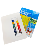 Yarka Watercolour 12 Full Pan Colours Set & Brush