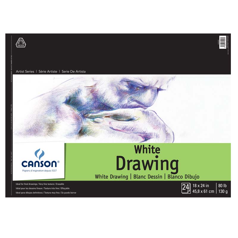 Canson Classic Cream Drawing Pad 18in. x 24in. 24 Sheets