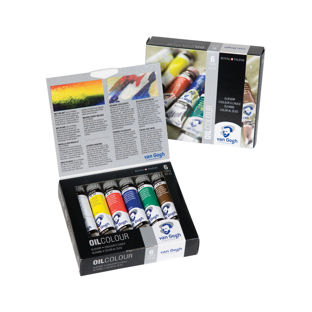 Van Gogh Oil Colour Set of 6 tubes, 20 ml