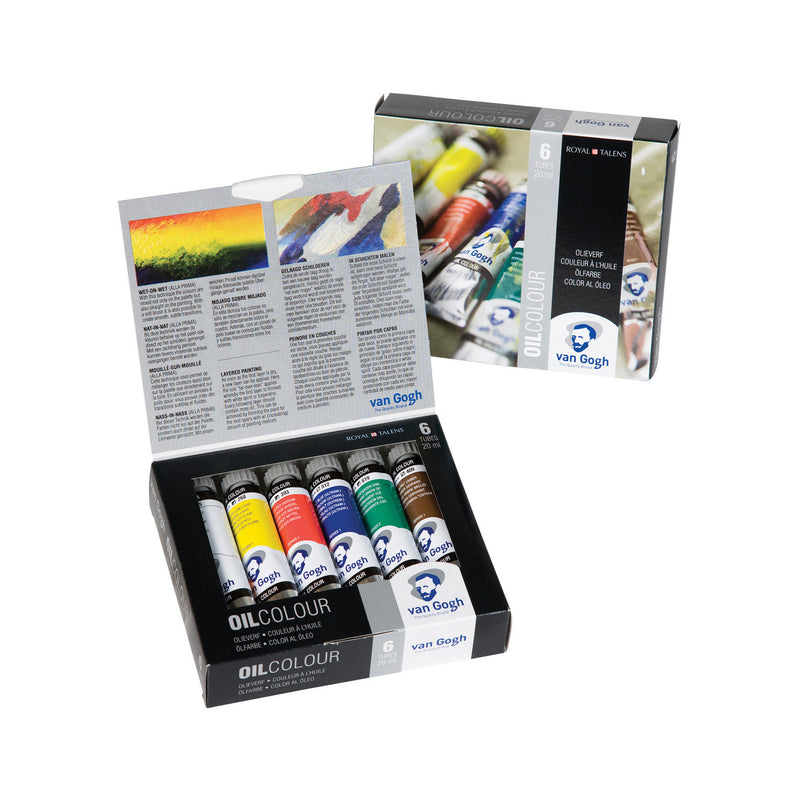 Van Gogh Oil Colour Set of 6 tubes, 20 ml