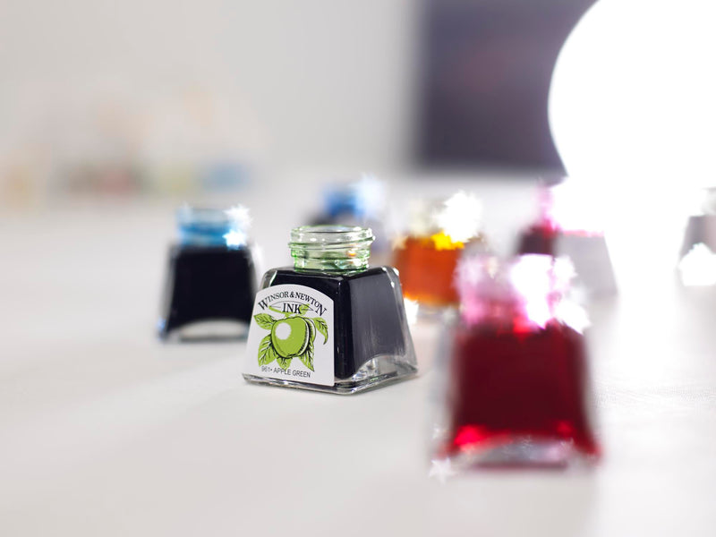 Winsor & Newton Drawing Inks, 0.47 oz/ 14ml.  jars