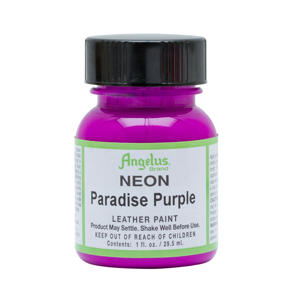 Angelus® Acrylic Leather Paint NEON series 1 oz