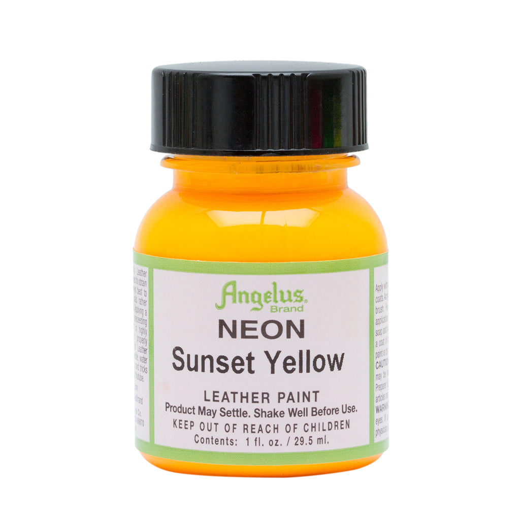 Angelus® Acrylic Leather Paint NEON series 1 oz