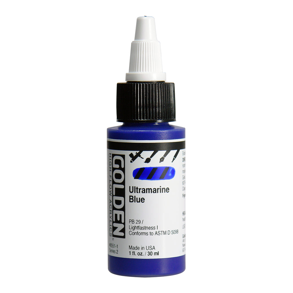 ORIGINAL - Golden® High Flow Acrylic, 1 oz & 4 oz bottles