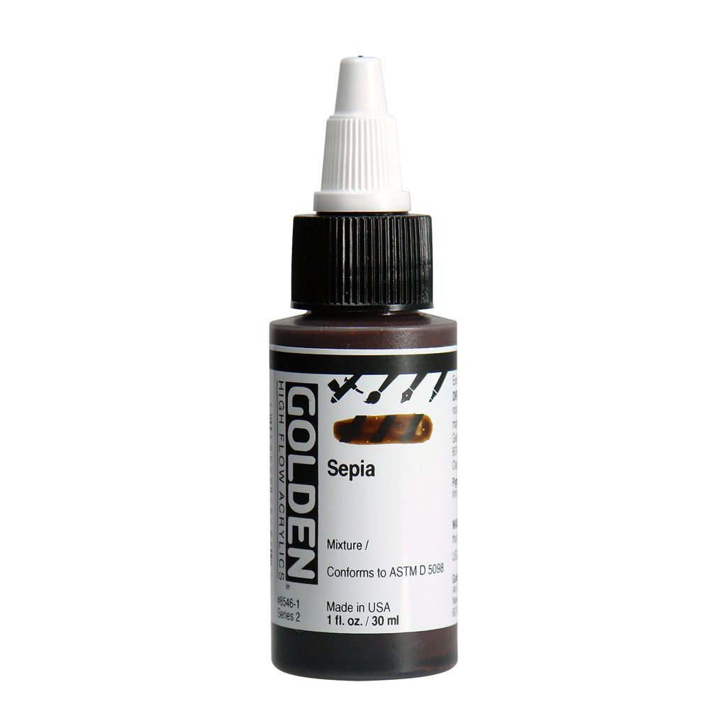 ORIGINAL - Golden® High Flow Acrylic, 1 oz & 4 oz bottles