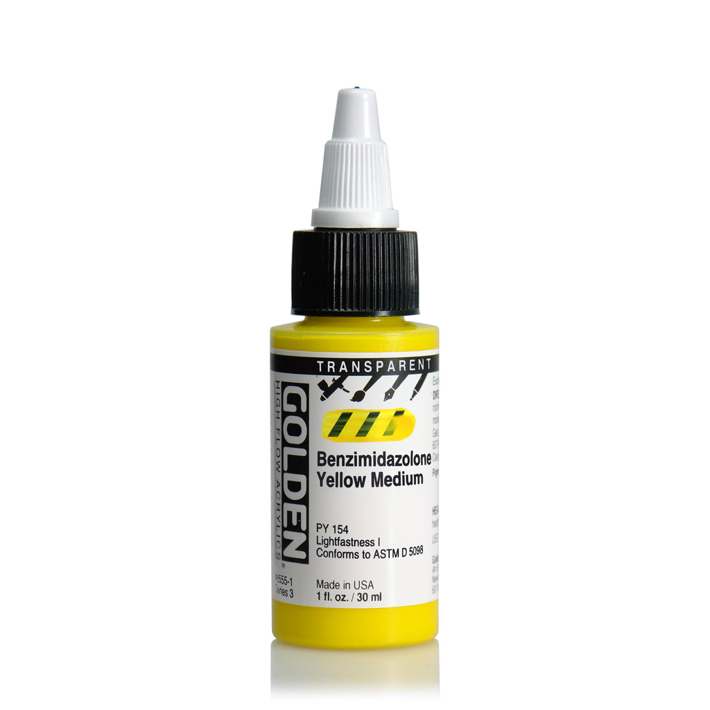 ORIGINAL - Golden® High Flow Acrylic, 1 oz & 4 oz bottles